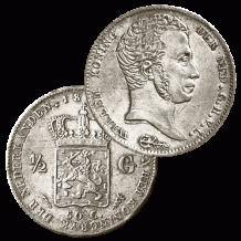 images/productimages/small/Halve Gulden 1822 U.gif